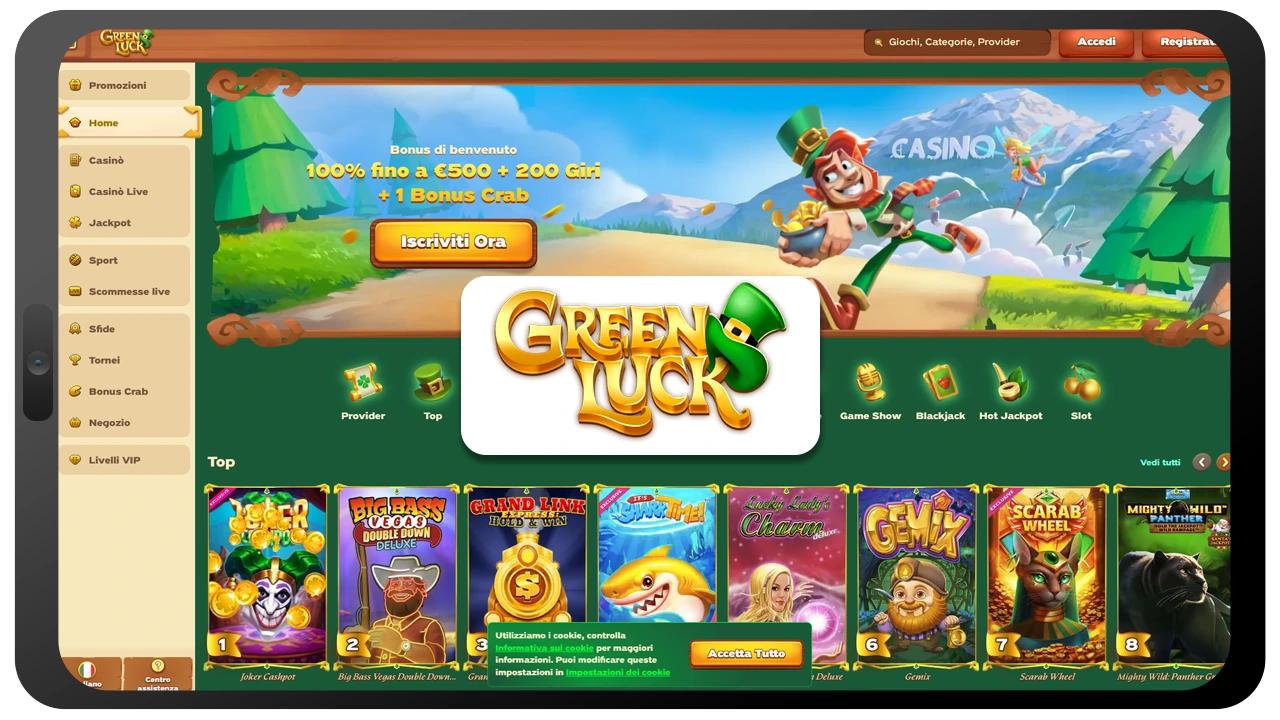 Greenluck sito di scommesse online
